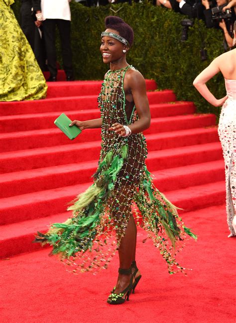 lupita nyong'o white prada dress|lupita nyong'o style.